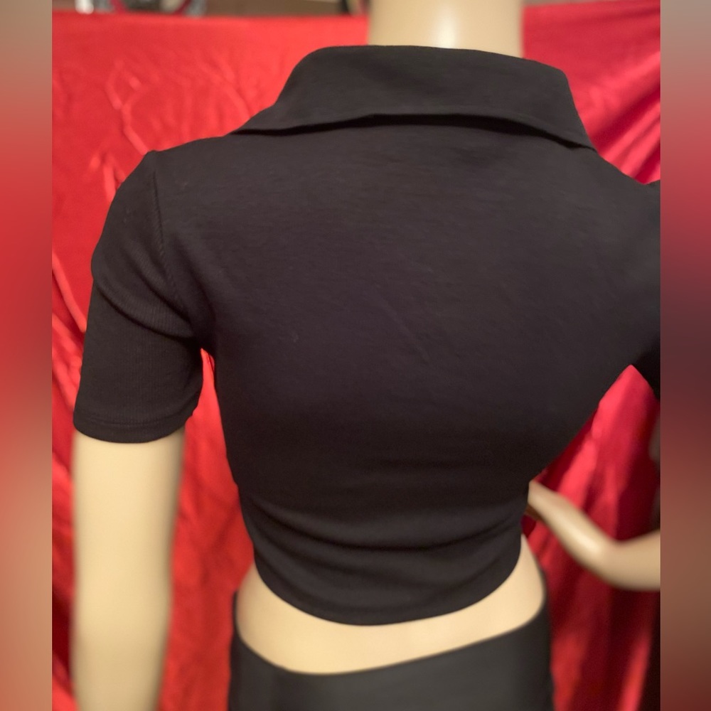 Block crop top size S